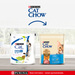 Сухой корм Cat Chow® 3 в 1 с высоким содержанием домашней птицы и с индейкой, Пакет, 400 г – интернет-магазин Ле’Муррр