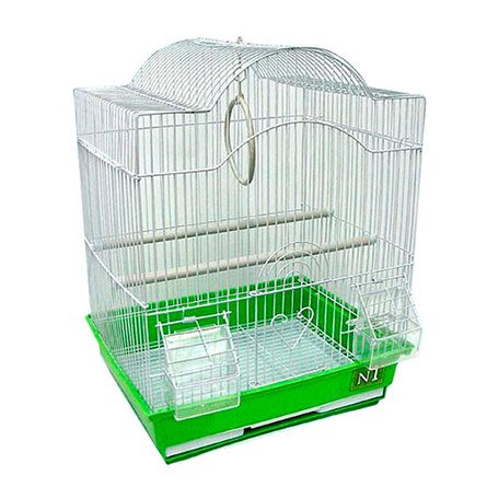 N1 клетка для птиц фигурная, укомплектованная (ДКпА413) – интернет-магазин Ле’Муррр